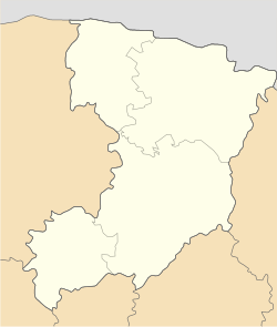 Zarichne is located in Rivne Oblast