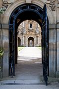 Gate from gardens