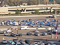 "Tent City" in Qualcomm's parking lot