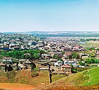 La ciudad de Ufá en 1910, situada entre los Urales y el Volga.