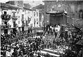 Foto d'epoca della festa del Patrocinio ad Alcamo