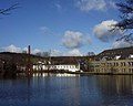 Ehemalige Fabriken und heutiges Gewerbegebiet am Hans-Teich in Oberwiehl, 2004