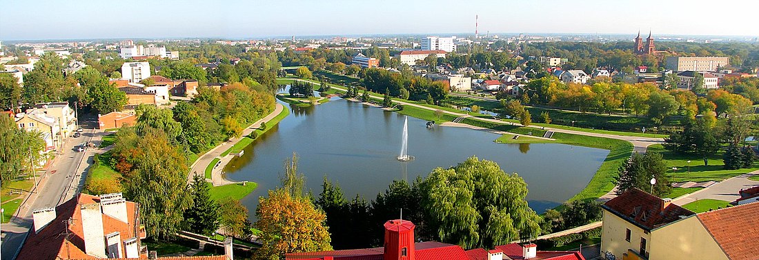 Jezero u središtu Panevėžysa