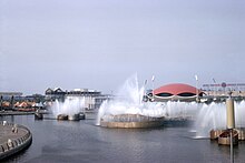 The Fountain of the Planets as seen during the fair