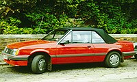 Vauxhall Cavalier cabriolet