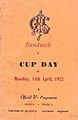 1952 Sydney Cup racebook front cover