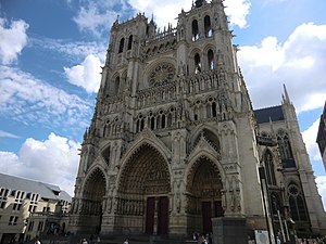 De kathedraal de Notre-Dame van Amiens