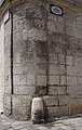 Guard-stone in Angoulême, France