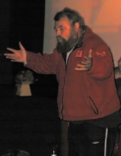 Brian Blessed vid Cambridge Film Festival 2007