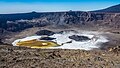 Overview of Trou au Natron's caldera from its summit.