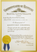 Commissioning Certificate awarded to Daniel S. Peña Sr.png