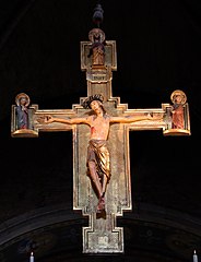 Crucifix du XIVe siècle.