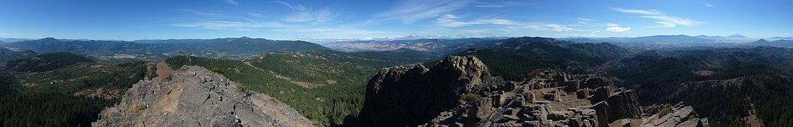 View from the summit of Pilot Rock