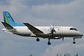 SkyBahamas Airlines, side gear down