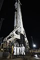 Екіпаж SpaceX Crew-3 біля РН Falcon 9 (місія Flight 127) 28 жовтня 2021