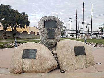 New Marker outside Vernon City Hall