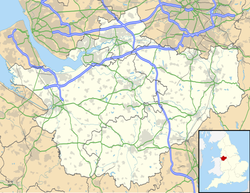 Civil parishes in Cheshire is located in Cheshire