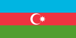 Bandera de Selecció de futbol de l'Azerbaidjan