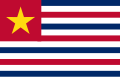 Bandera de la República de Louisiana (de febrer de 1861 al final de la Confederació)