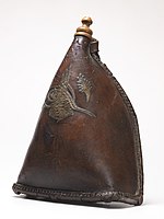 An imperial pilgrim's water flask, Turkey, 19th century