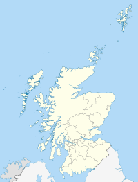 Map of Scotland showing the location of Keillor in Perth and Kinross