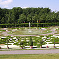 Springbrunnen und Broderien