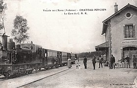 gare du CBR avant la Grande Guerre.