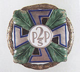 Емблема 22-ого гірського піхотного підрозділу польської армії до 1939 р., Сянок,