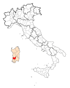 Map Province of Medio Campidano until 2016.svg