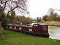 Mooring on the River Nene at Wadenhoe