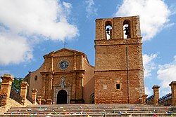 La cathédrale d'Agrigente.