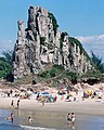 Tornaod praia da Guarita e Torres, e Rio Grande do Sul, e Brazil.