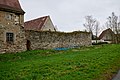 Befestigungsteile der ehemaligen Wasserburg