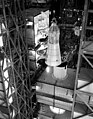 The 103 Apollo Command/Service Module is shown being mated to the Instrument Unit