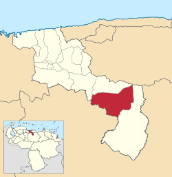 Location in Aragua