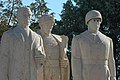 Turkish Men sculpture, located at the entrance of the Road of Lions