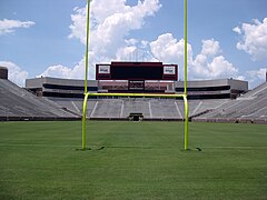 North end zone