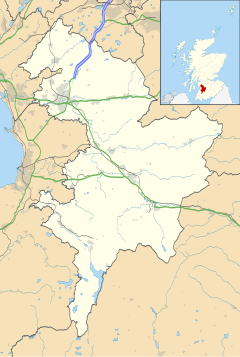 Haugh is located in East Ayrshire