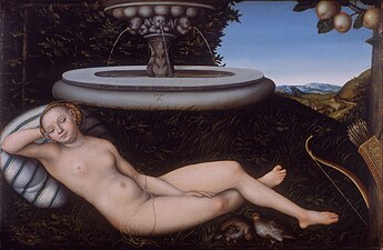 Lucas Cranach the Elder The Nymph of the Fountain 1534