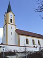 Kirche St. Willibald Deining von Süden