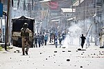 Thumbnail for Crowd control in Jammu and Kashmir