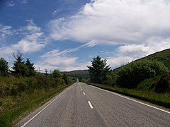 Road to Glendaruel from Loch Fyne