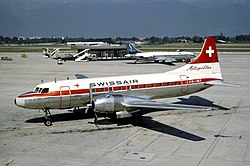Swissair Convair CV-440 Volpati-1