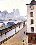 Le Pont Saint-Michel et Notre Dame (1905)