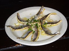 Boquerones en vinagre