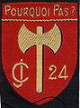 Insigne du CJF 24.