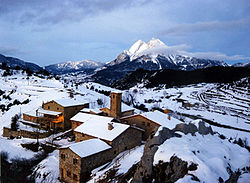 Skyline of Gisclareny