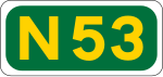 N53 road shield}}