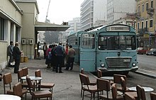 Patras railway station in 1981