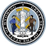 Description de l'image Seal of Wyoming.svg.